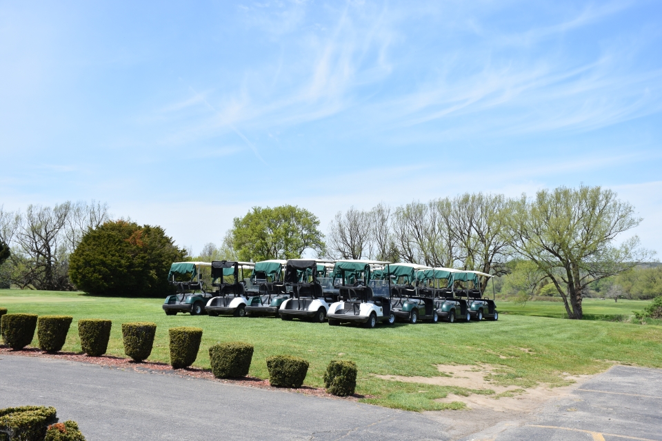 Golf Carts at Ischua Valley Country Club